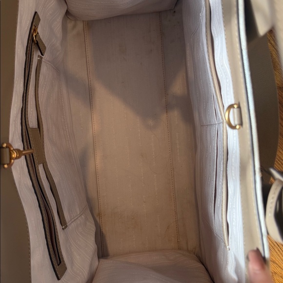 Kate Spade  Oversized Spade Flower Jacquard Stripe Manhattan Tote. - Picture 9 of 10